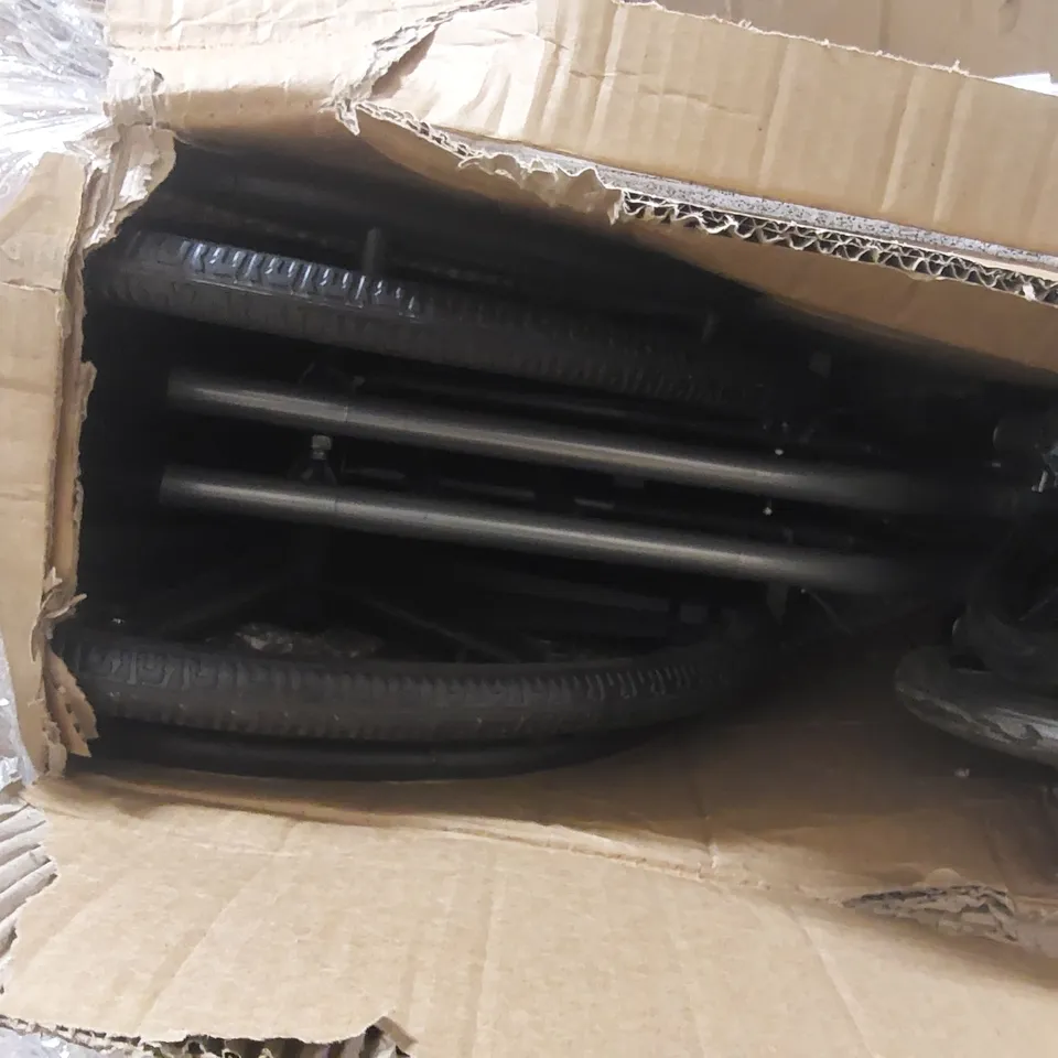 PALLET TO CONTAIN HOUSEHOLD FLAT-PACKED FURNITURE AND HOMEWERE TO INCLUDE; WHEELCHAIR, PRESSURE COOKER ECT