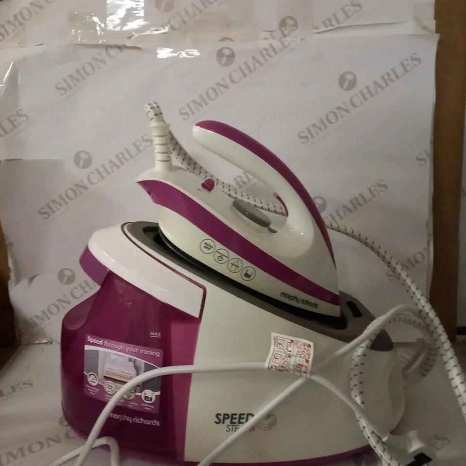 MORPHY RICHARDS SPEED STEAM GENERATOR IRON 