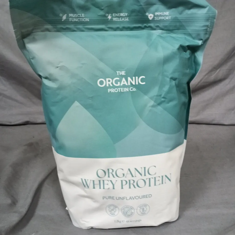 ORGANIC PROTEINS WHEY PROTEIN - 1.2KG UNFLAVOURED