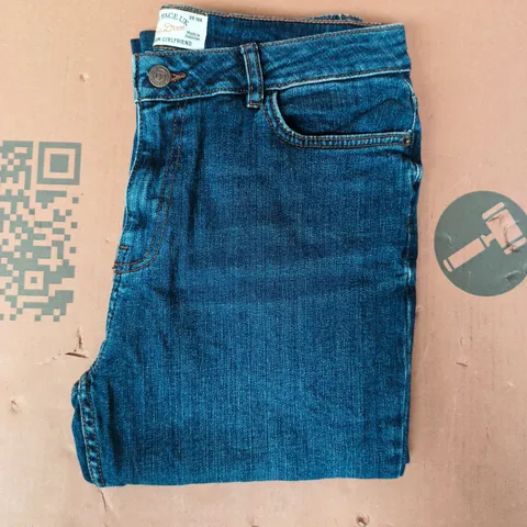 FAT FACE WOMEN CHESHAM GIRLFRIEND JEANS IN BLUE SIZE UK 10R
