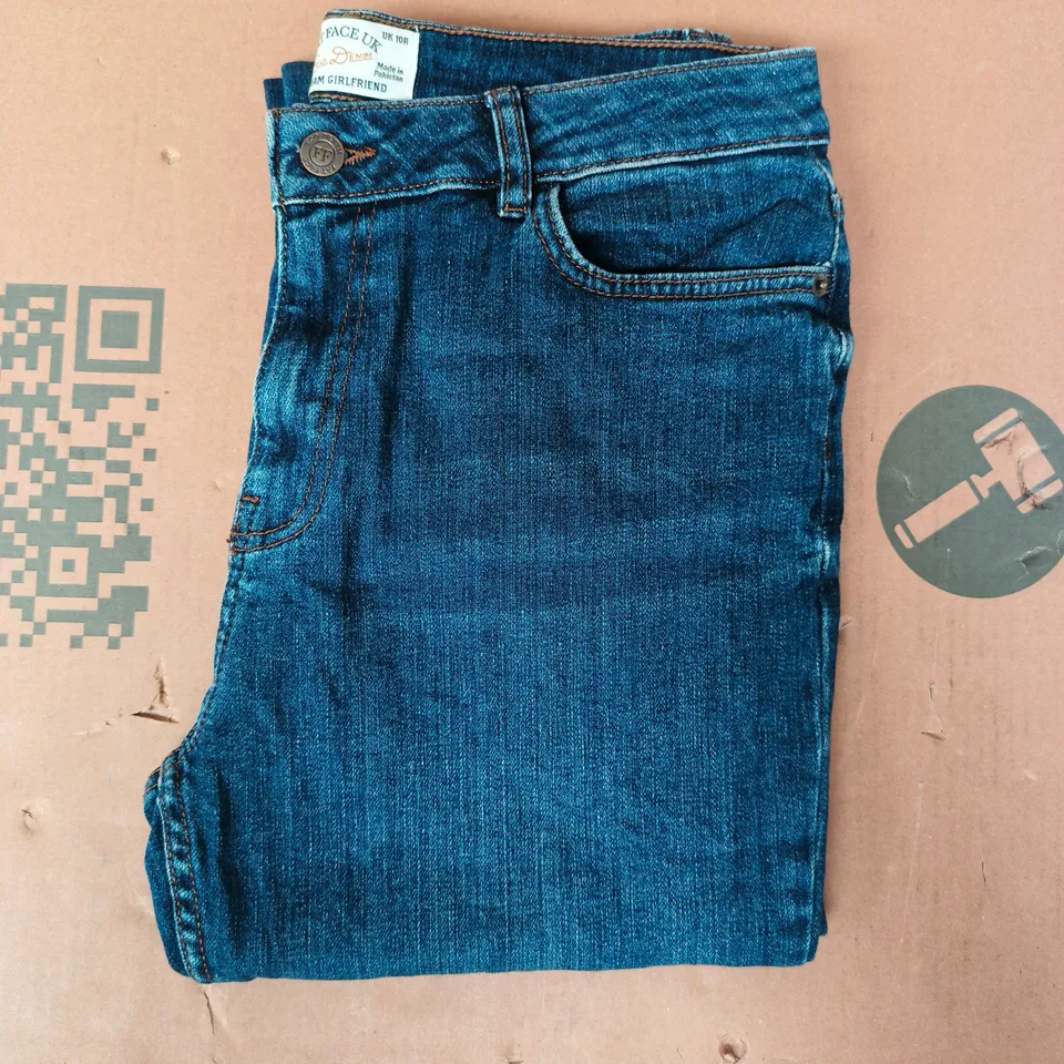 FAT FACE WOMEN CHESHAM GIRLFRIEND JEANS IN BLUE SIZE UK 10R