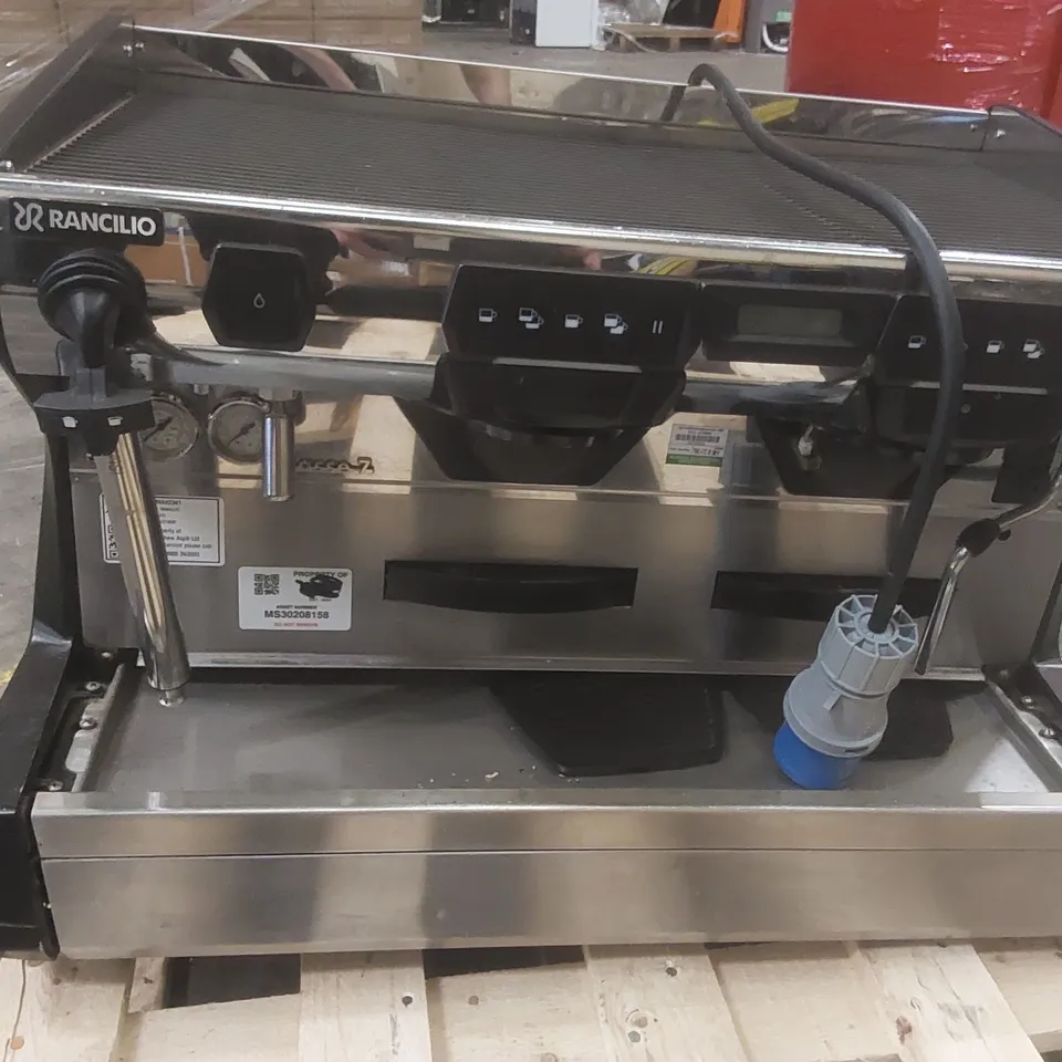 RANCILIO CLASSE 7 COMMERCIAL 2 GROUP COFFEE MACHINE