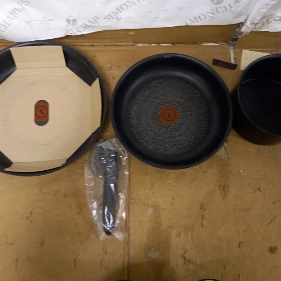 TEFAL INGENIO EXPERTISE SAUCEPAN SET, 4 PIECES, STACKABLE, REMOVABLE HANDLE NON-STICK, INDUCTION