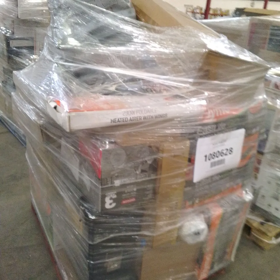 PALLET OF APPROXIMATELY 18 UNPROCESSED RAW RETURN HOUSEHOLD AND ELECTRICAL GOODS TO INCLUDE;