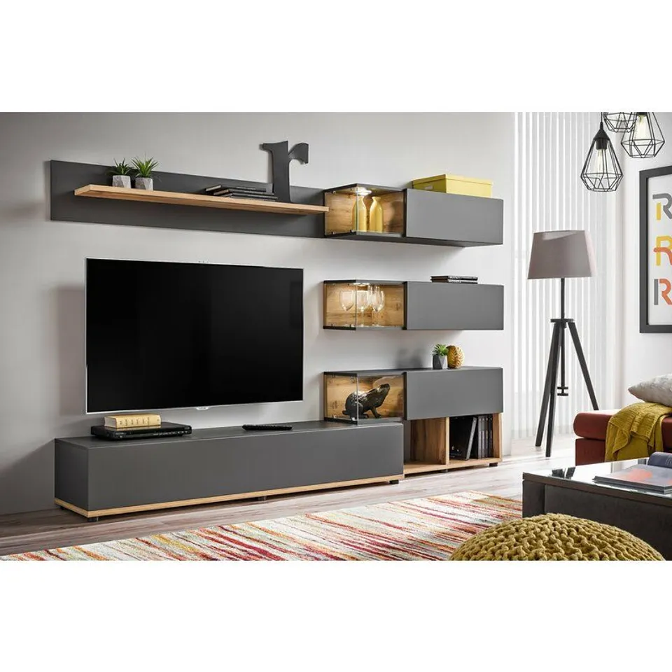 BOXED ZOLAN ENTERTAINMENT UNIT FOR TVS UPTO 60" (3 BOXES)