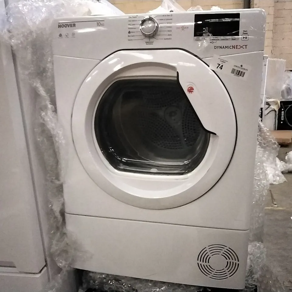 DESIGNER HOOVER DX C10DG SMART FREESTANDING CONDENSER 10KG TUMBLE DRYER WHITE