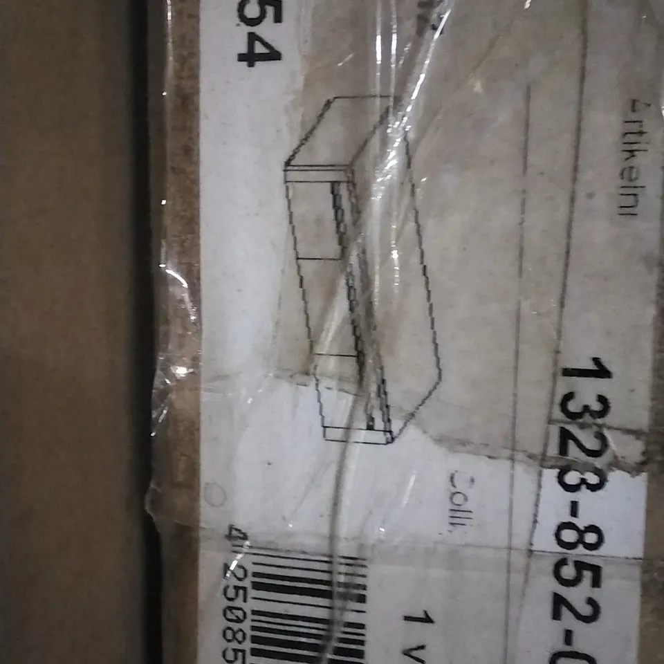 BOXED LOTUS TV UNIT WHITE