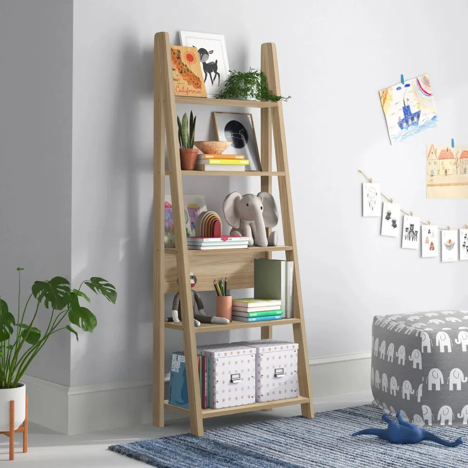 BOXED ARELIOUS LADDER BOOKCASE (1 BOX)