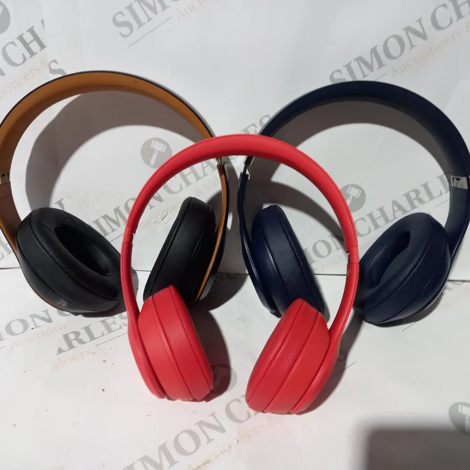 BOX OF APPROXIMATELY 5 ASSORTED BEATS OVER-EAR HEADPHONES IN VARIOUS COLOURS