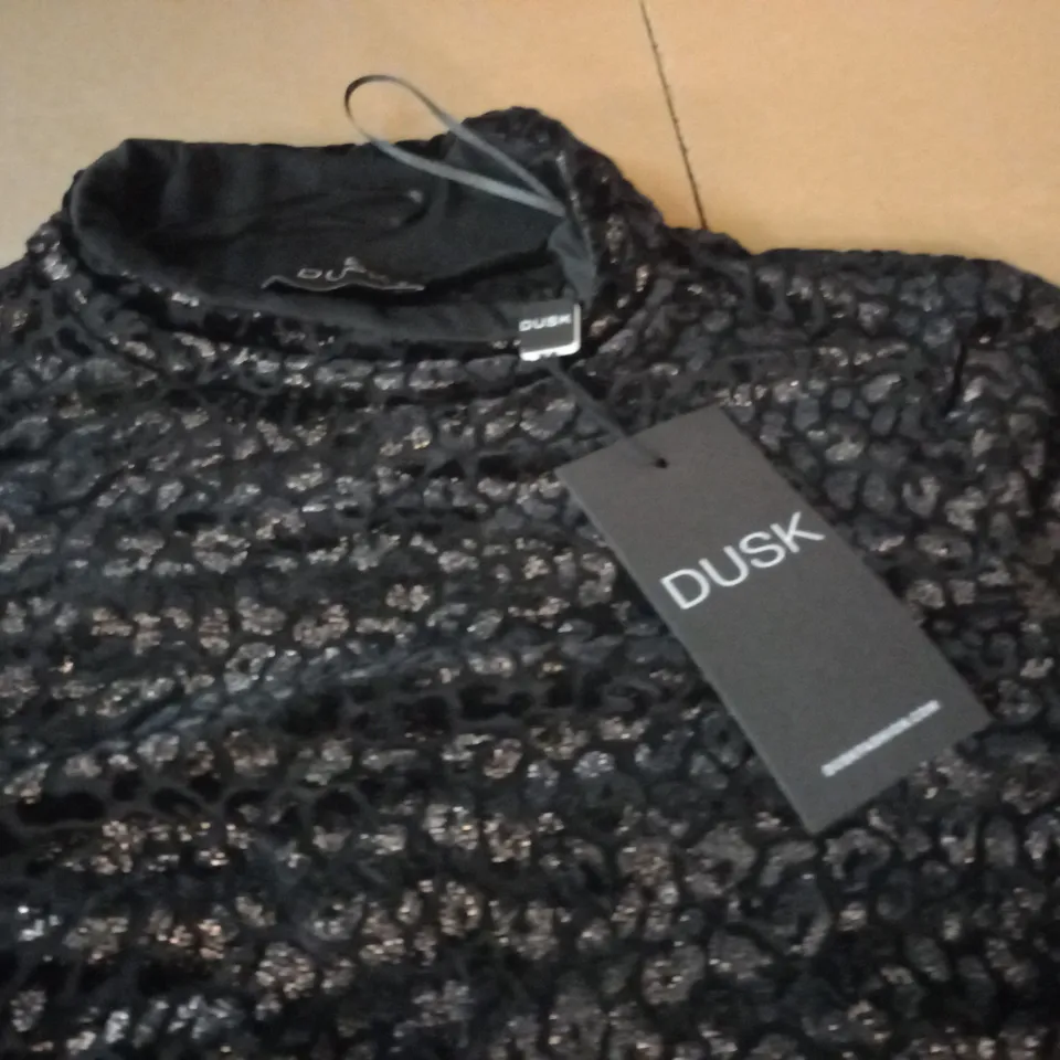 DUSK ANIMAL HIGHNECK TOP IN BRONZE - 8