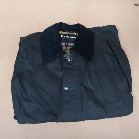 BARBOUR MEN'S BLACK JACKET, SIZE M