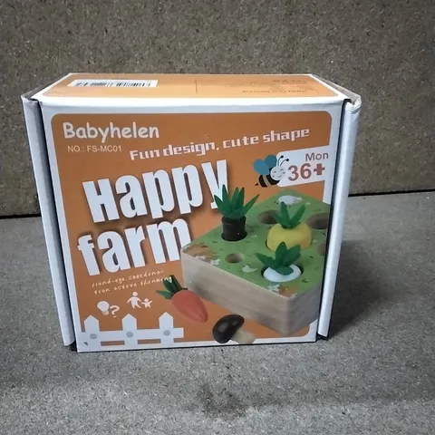 BOX TO CONTAIN APPROXIMATELY X20 BABYHELEN HAPPY FARM CHILDRENS GAME - 1 BOX