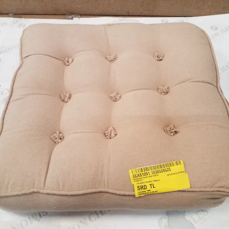 DOMAINGUE GARDEN SEAT CUSHION - BEIGE (SET OF 4)