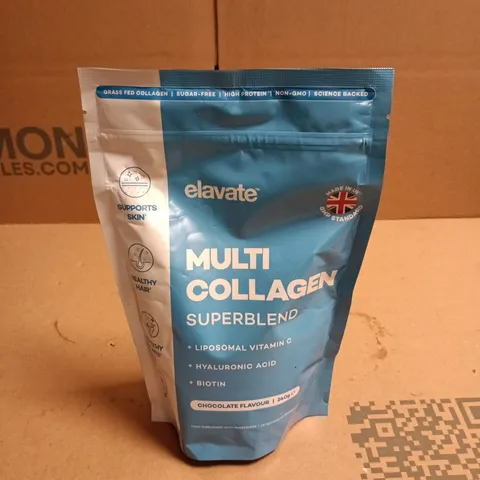 ELAVATE MULTI COLLAGEN SUPERBLEND – CHOCOLATE FLAVOUR, 240G
