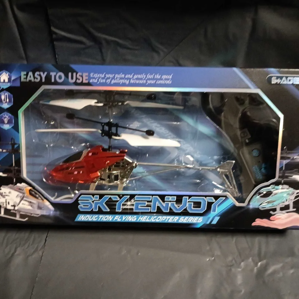 SKY ENJOY INDUCTION FLYING HELICOPTER SERIES II – REMOTE CONTROLLED TOY