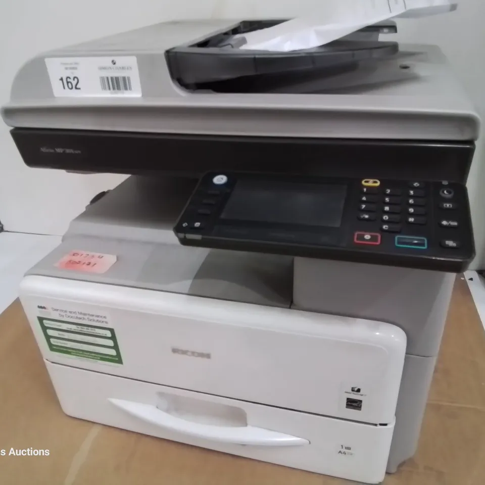 RICOH AFICIO MP 301 SPF FAST MONO MULTI FUNCTION FAX/SCAN/ PRINT 31ppm