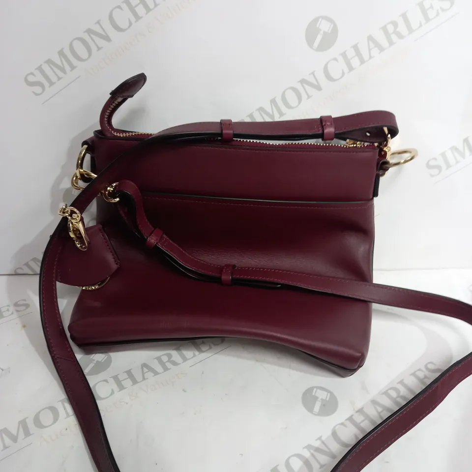 RADLEY LONDON 2.0 SMALL ZIP BAG - MAROON