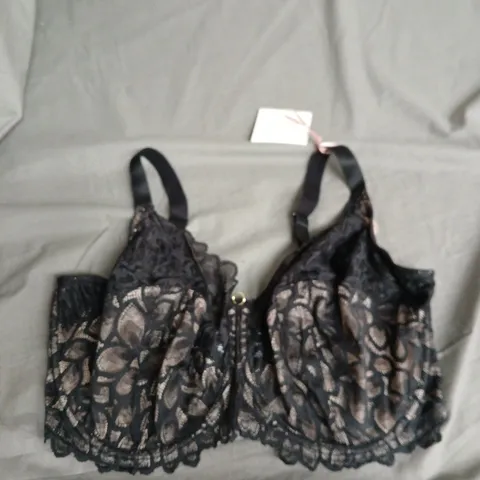 PANACHE ALLURE FULL CUP BRA – BLACK LACE, UK 40G