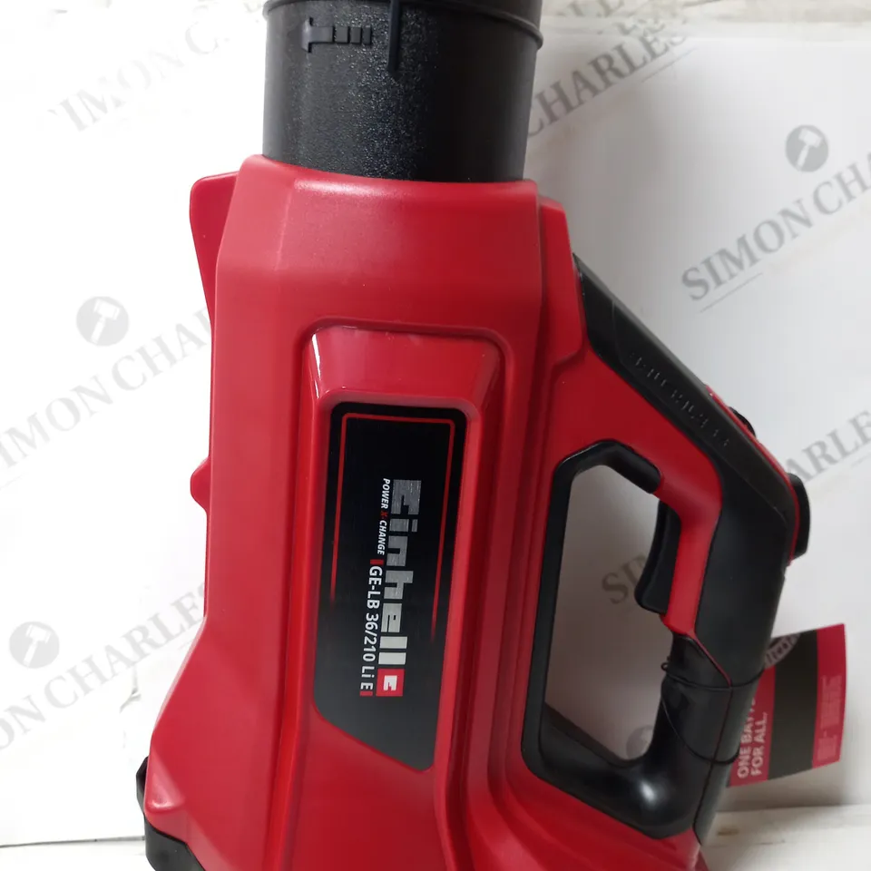 BOXED EINHELL POWER X CHARGE 18V CORDLESS LEAF BLOWER