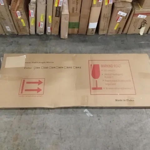 BOXED METAL RECTANGLE MIRROR (1 BOX)