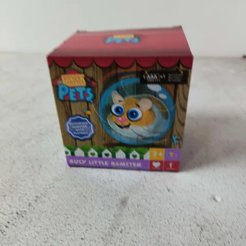 BOX OF APPROXIMATELY 14 X BUSY LITTLE HAMSTER TOY IN BOX – KIDS' PLAYTHING