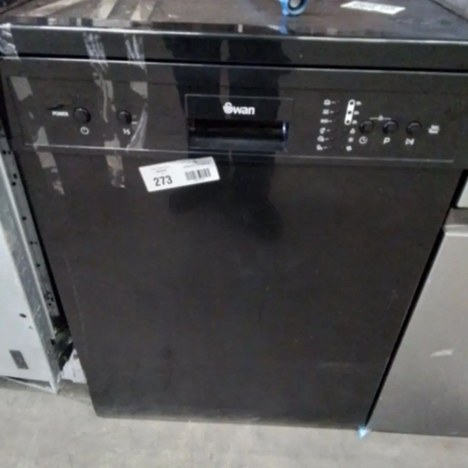 SWAN SDW751150B 12-PLACE FULLSIZE DISHWASHER - BLACK