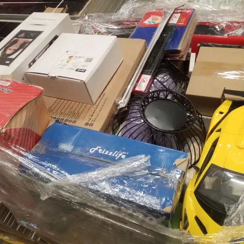 PALLET CONTAINING ASSORTED PRODUCTS INCLUDING WATER FILTRATION UNIT, A4 CUT FLUSH FOLDERS, EPSON 550 SHEET PAPER CASSETTE UNIT, FACE RECOGNITION SCREENING MACHINE & HEATED BLANKET