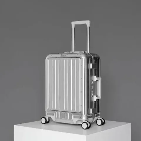 FORCEFIELD SILVER ALUMINIUM CABIN SUITCASE