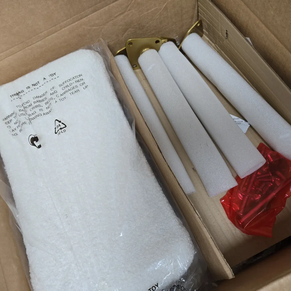 BOXED LIVING AND HOME DRESSING STOOL