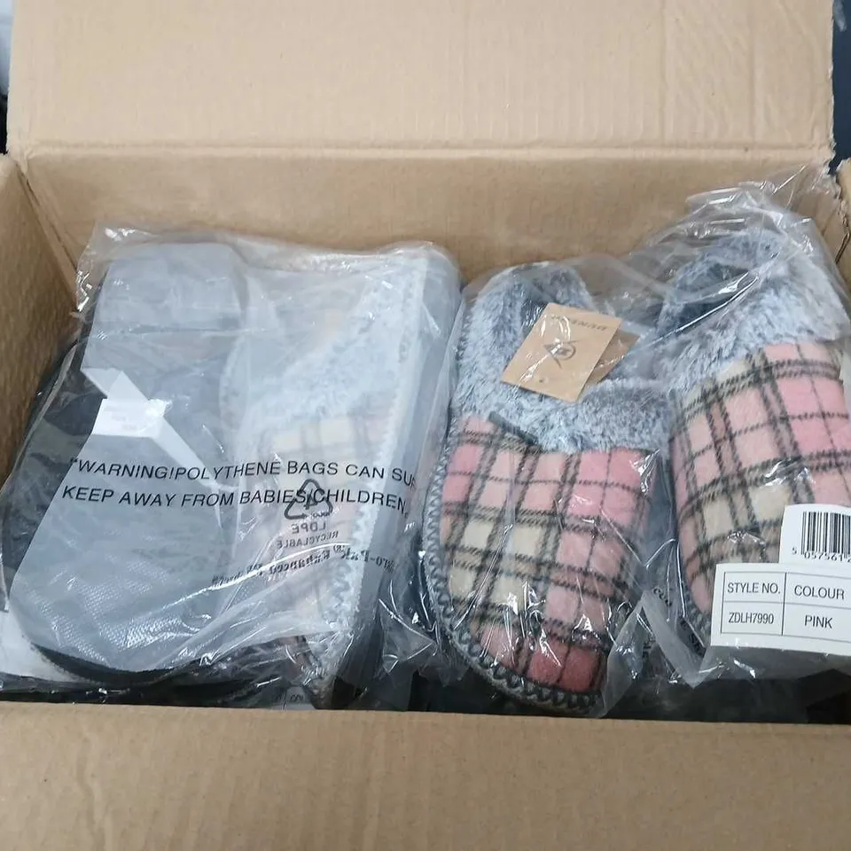 10 BAGGED DUNLOP PINK SLIPPERS - 5/38