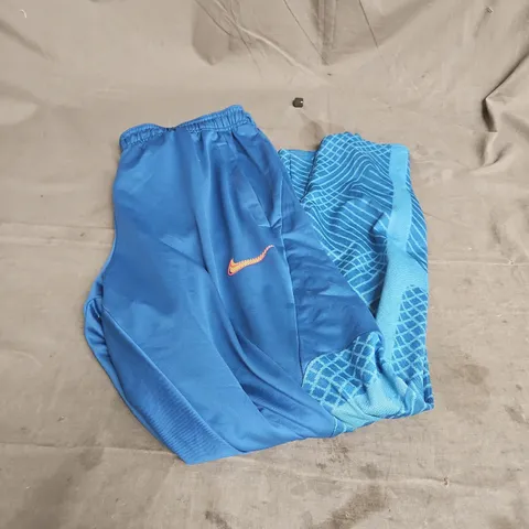 NIKE DRI-FIT SLIM FIT JOGGERS IN BLUE MIX SIZE XL