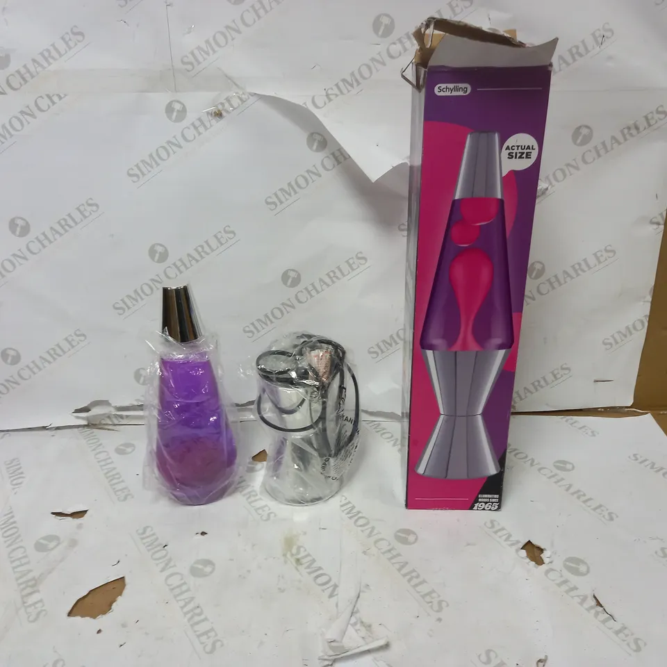 LAVA METALLIC LAVA LAMP 