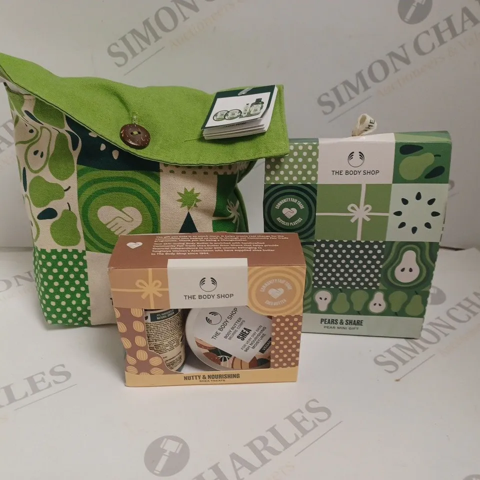 LOT OF 3 ASSORTED BODY SHOP GIFT SETS
