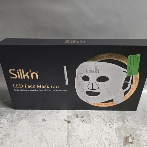 BOXED SILK'N LED FACE MASK 100