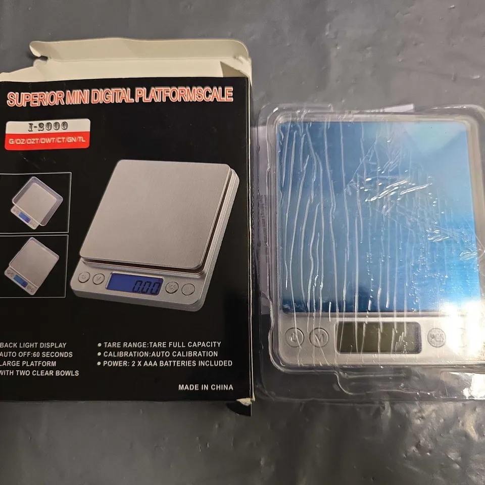 SUPERIOR MINI DISPLAY PLATFORM SCALE