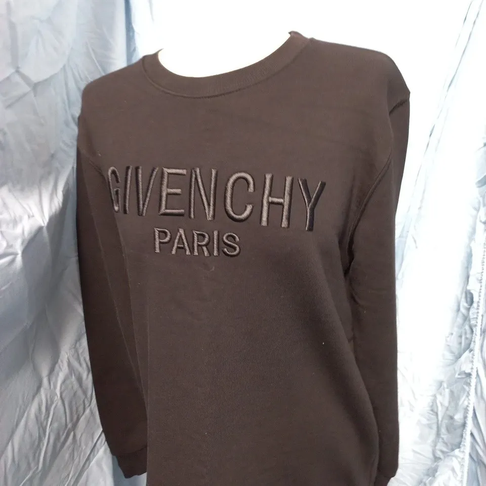 GIVENCHY PARIS LOGO SWEATSHIRT - SIZE XL
