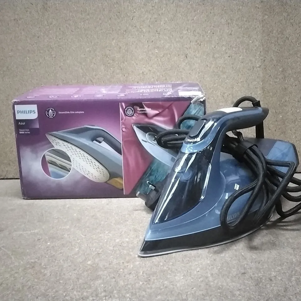 BOXED PHILLIPS DST8020 AZUR STEAM IRON 8000 SERIES 