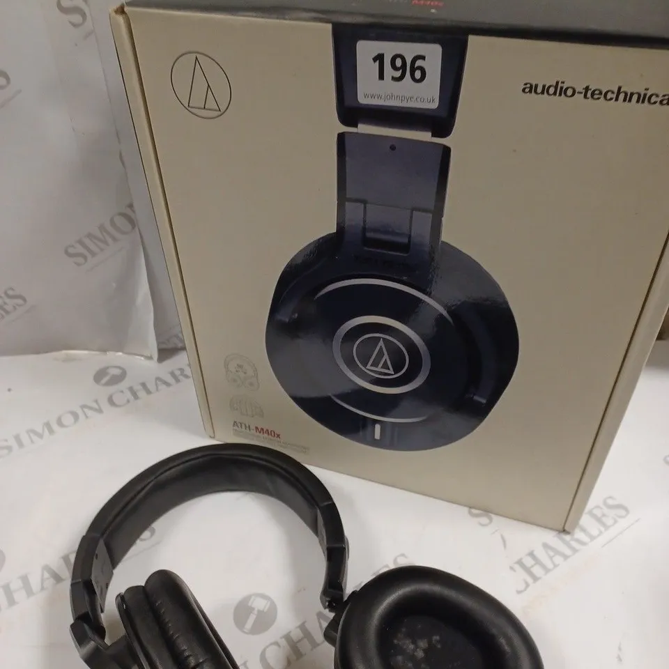 BOXED AUDIO-TECHNICAL ATH-M40X HEADPHONES 