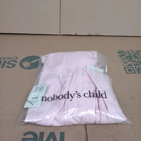 NOBODYS CHILD PINK PETITE BESS MINI DRESS UK10 TAGGED