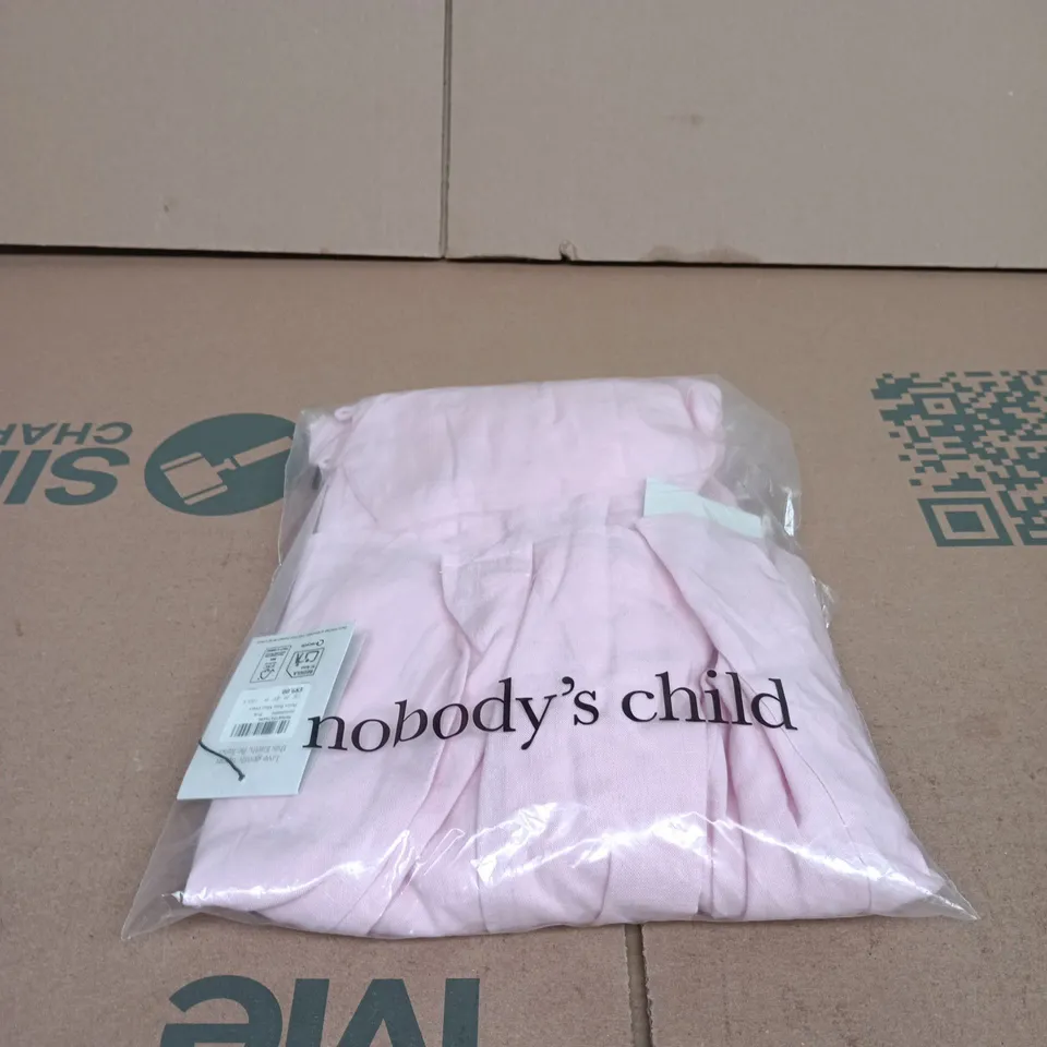 NOBODYS CHILD PINK PETITE BESS MINI DRESS UK10 TAGGED