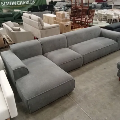 MIUFORM FLEX FELIX 6 SEATER CORNER SOFA - GREY