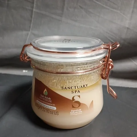 SANCTUARY SPA SALT SCRUB MOISTURE β 650G JAR (22.92OZ)