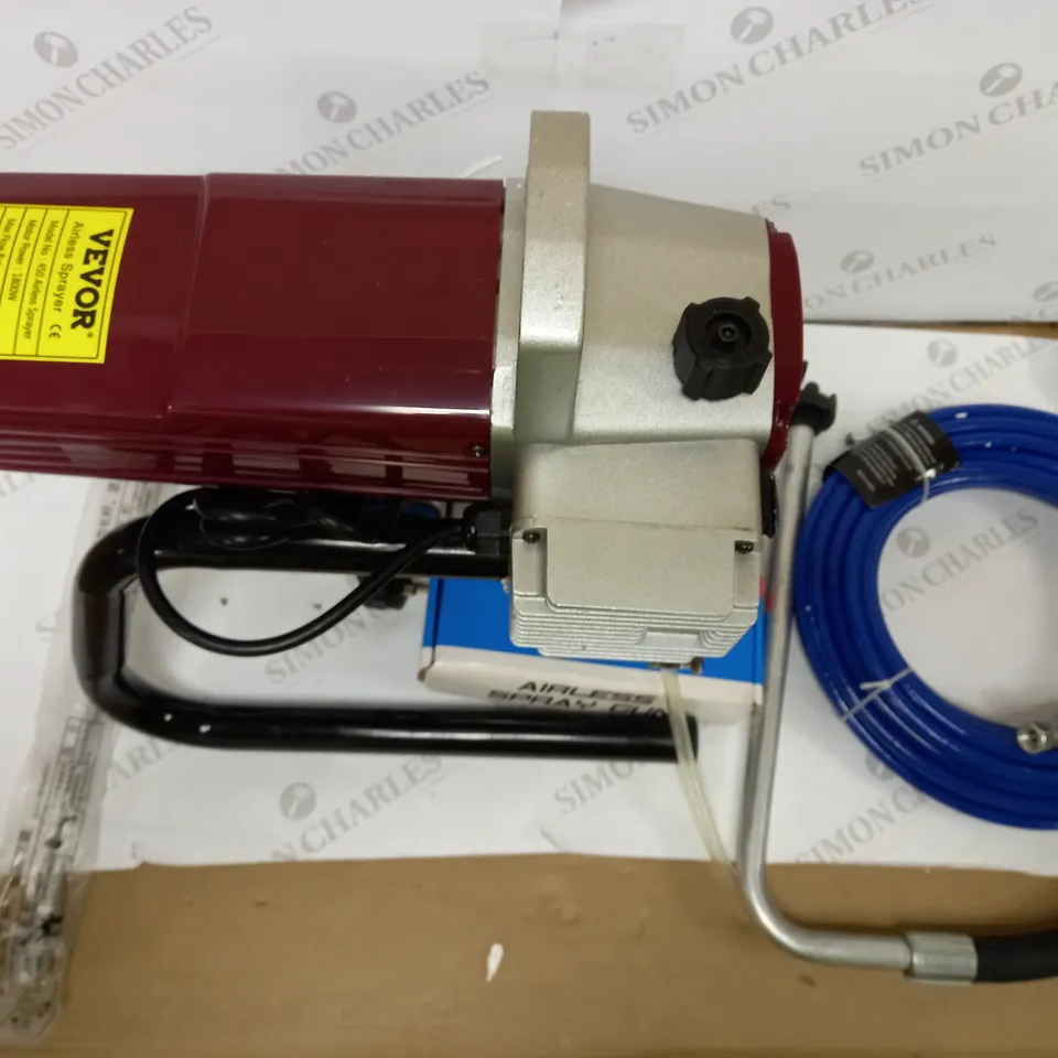 VEVOR 220V 1800W HIGH PRESSURE AIRLESS SPRAYER FOR SPRAY PAINT SPRAY GUN