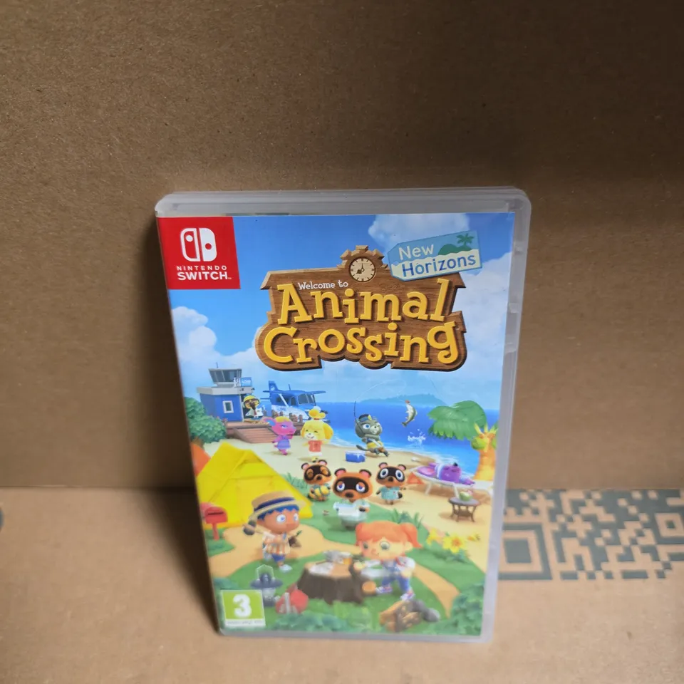 NINTENDO SWITCH GAME ANIMAL CROSSING