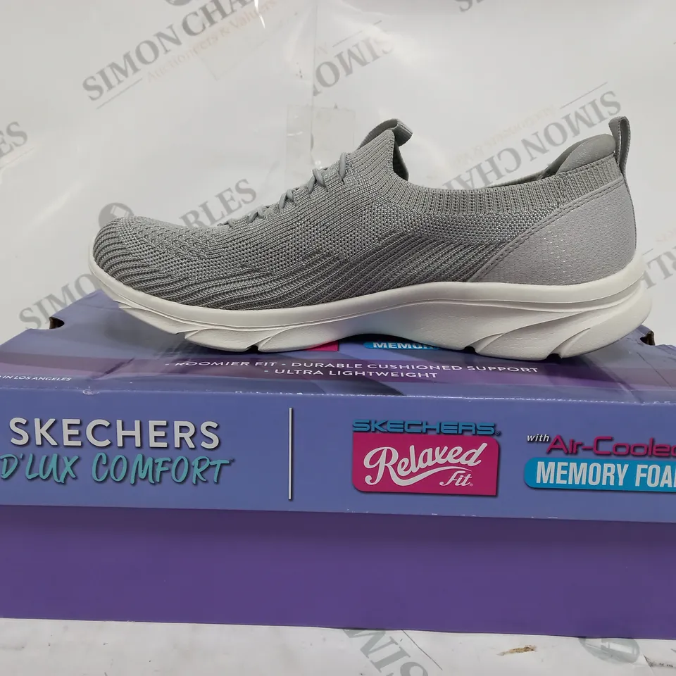 SKETCHERS COMFORT TRAINER GREY SIZE 5.5