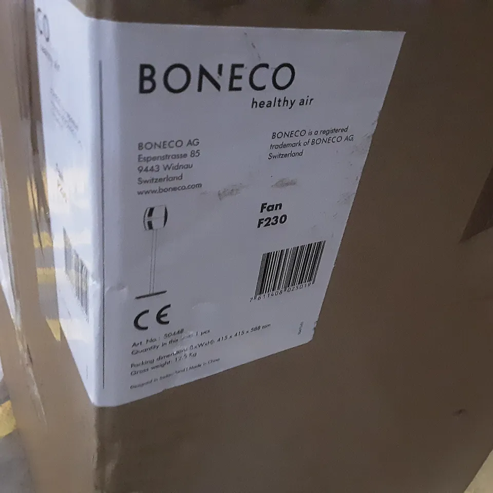 BOXED BONECO F230 AIR SHOWER FAN