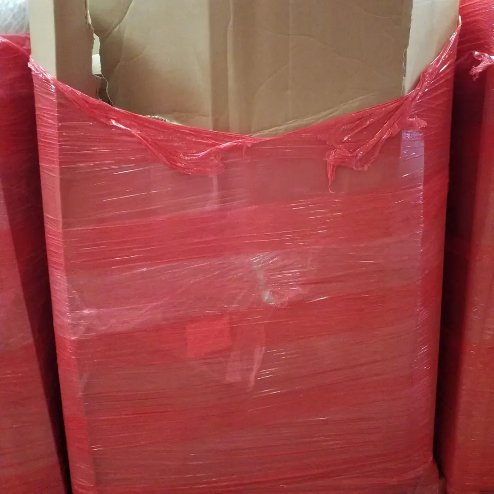 PALLET CONTAINING ASSORTED PRODUCTS INCLUDING PATIO HEATER, TENSION ROD, CAT LITTER BOX, PROPER BARBECUE LENTIL CHIPS & TOILET SEATS