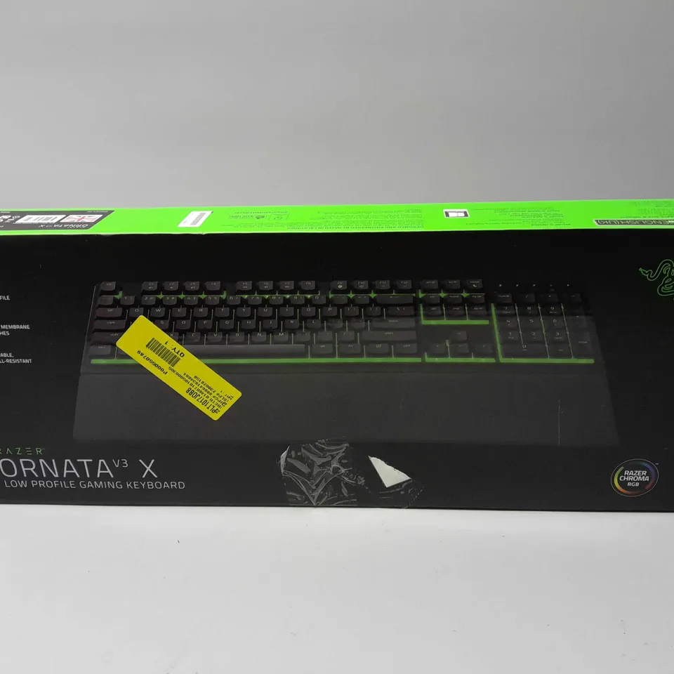 BOXED RAZER ORNATA V3 X GAMING KEYBOARD