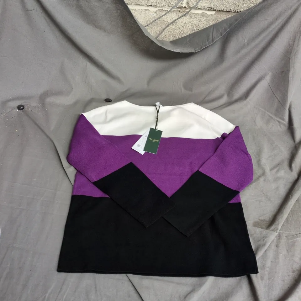 HOBBS ALICE JUMPER – FIG PURPLE – SIZE M