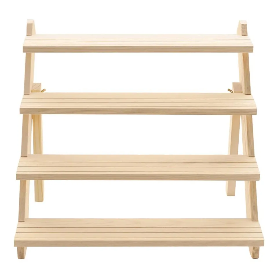 BOXED RUDOLPH SOLID WOOD DESK ORGANISER